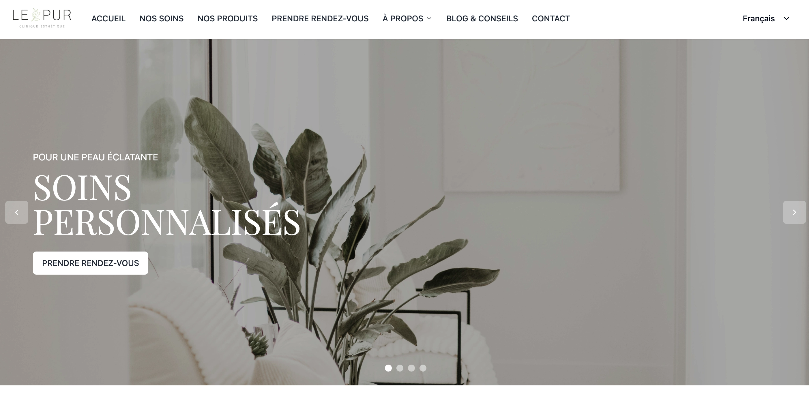 Bienvenue sur le nouveau site web de la Clinique Le Pur